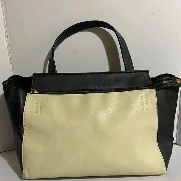 Celine bicolor medium edge shoulder bag - Picture 9 of 11